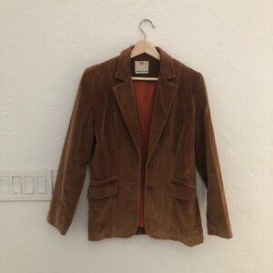 Vintage Velour Blazer; size small